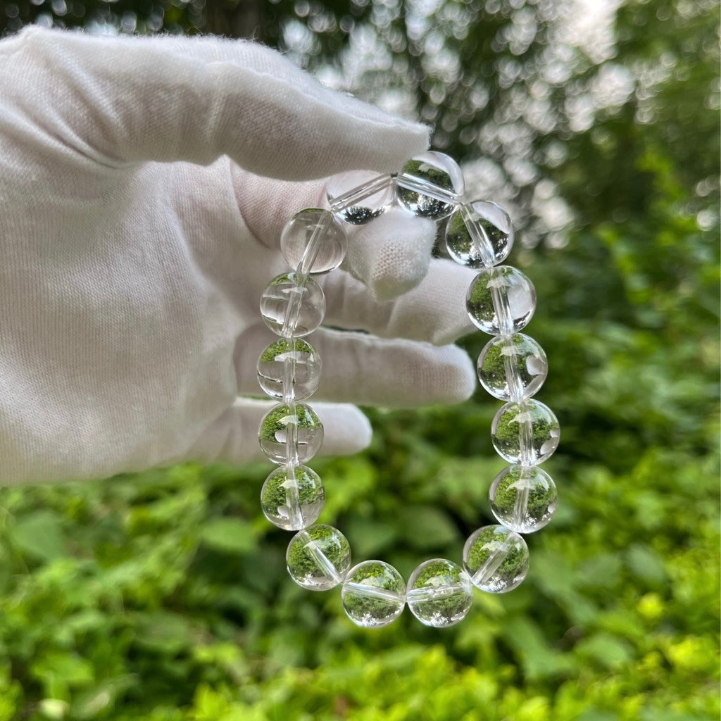 Clear fashion quartz beads